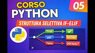 Corso Python #05 - If-Elif: la struttura selettiva a più vie