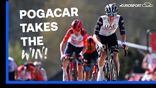 Pogacar Takes Another Superb Victory! | Highlights Of La Fleche Wallonne 2023 | Eurosport