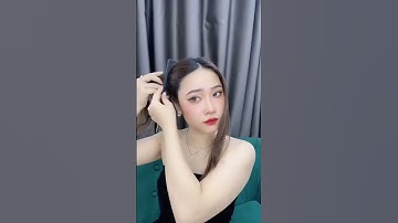 Tóc đi tiệc lúc chưa gội đầu đây ạ #tocdep #toc #lamdep