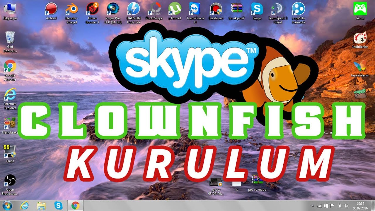 Sesim Değişti ! Skype Clownfish Kurulumu Kulllanımı Detaylı - YouTube
