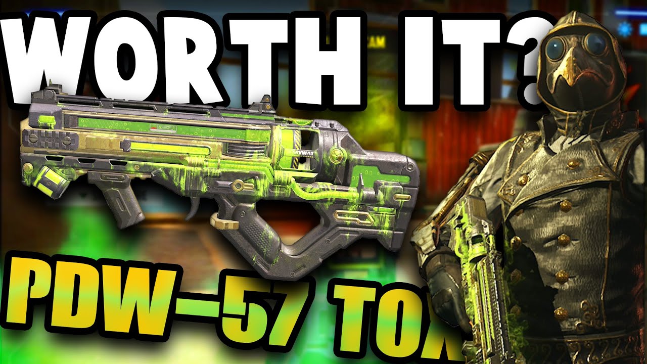 Pdw 57 Toxic Waste Worth It Or Waste Gameplay Call Of Duty Mobile Youtube