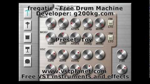 fregatic - Free drum machine - vstplanet.com