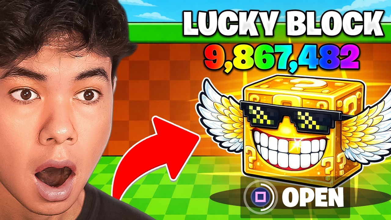Be a Lucky Block on FORTNITE! (NEW GAME)