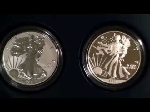 2013 American Eagle West Point Two-Coin Silver Set