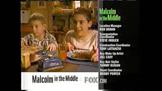 Fox Split Screen Credits (January 18, 2000) #2)
