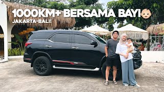 PERDANA ROADTRIP JAKARTA-BALI BAWA BAYI!👶🏻🚙 (Part 1)