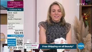 Korres 1Liter Unscented Renewing Body Cleanser