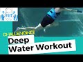 Aqua Best Deep Water Pool Fitness Workout -  Challenging 25 min Sculpt & Strengthen - NO Impact