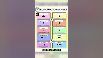 Uses of Punctuation Marks | English Grammar #grammar