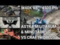 Sg  warhammer 40k v8  rapport de bataille fr  4500 pts  astra m minotaurs vs eldars