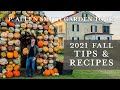 Fall Tips &amp; Recipes