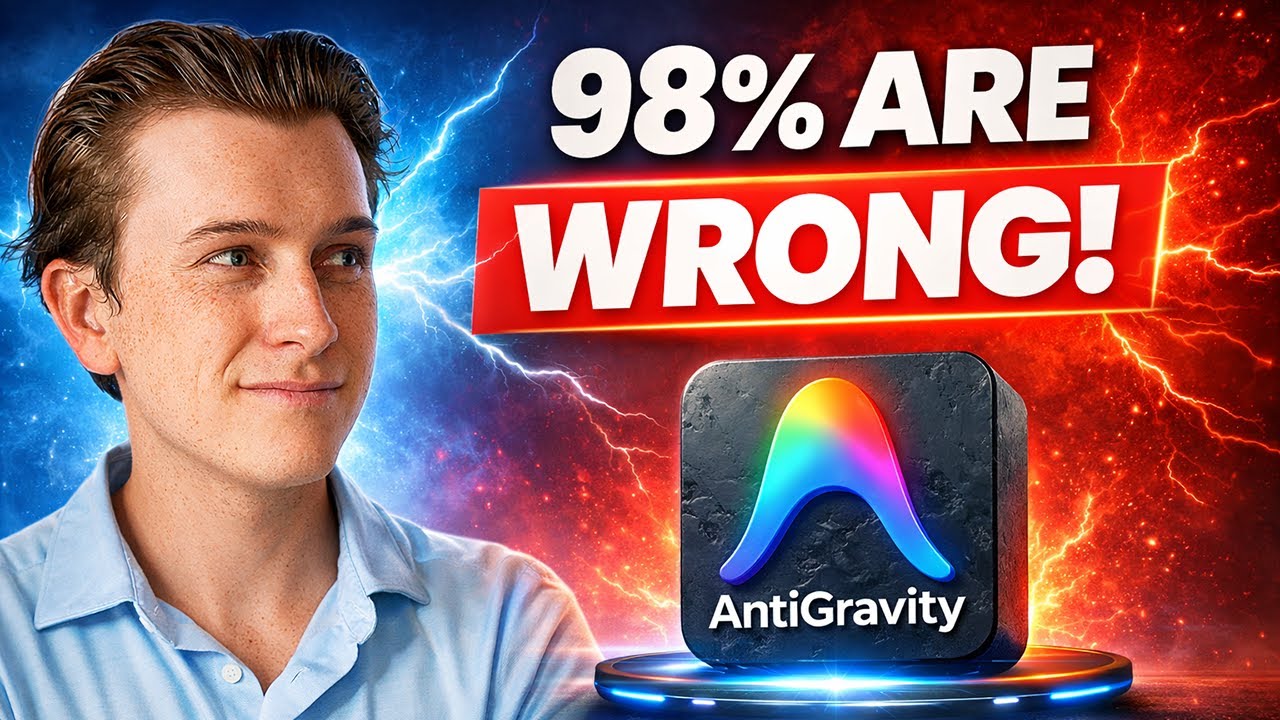 98% людей используют Google Antigravity неправильно (вот как это делать правильно).
