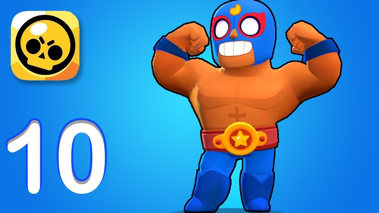 Fun battle game - Brawl Stars - Gameplay Walkthrough Part 10（New Skin El Primo）