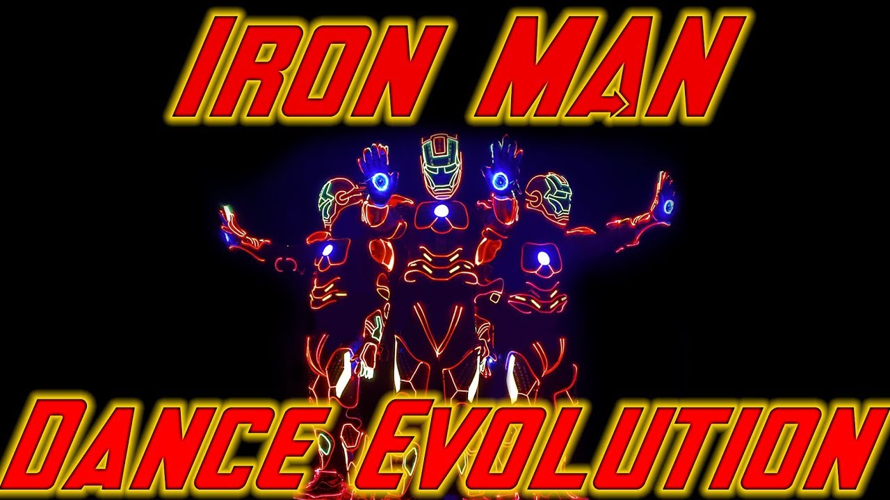 Iron Man Dance Evolution 1960   2020