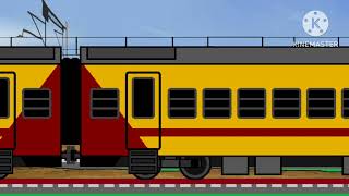Test Animation Train Indian 2d🇮🇳