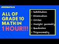 ALL OF GRADE 10 MATH IN ONLY 1 HOUR!!! | jensenmath.ca