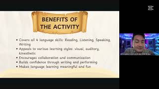Famous TSLB 2102 - Developing language through language arts (Task 2: Presentation) Profile