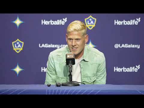 Jakob Glesnes postgame; LA Galaxy tied vs. Houston Dynamo