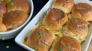 Let’s Make Cheesy Chicken Sliders//@MasofsKitchen 