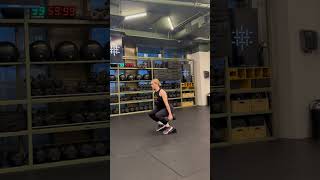Squat | Heel Elevated Suitcase Squat