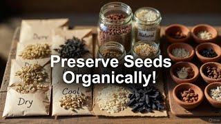 Organic Seed Storage Trick Every Gardener Should Know. Organic Seed Preservation Methods. #seedly