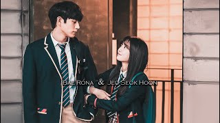 Popular guy fell in love with a bully victim | Bae Rona & Jeo Seok hoon their story|PENTHOUSE KDRAMA