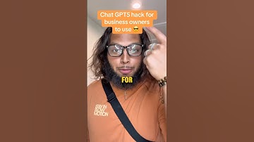 Online business owners need to learn this Chat GPT5 hack asap #ai #aishorts #shorts #chatgpt5