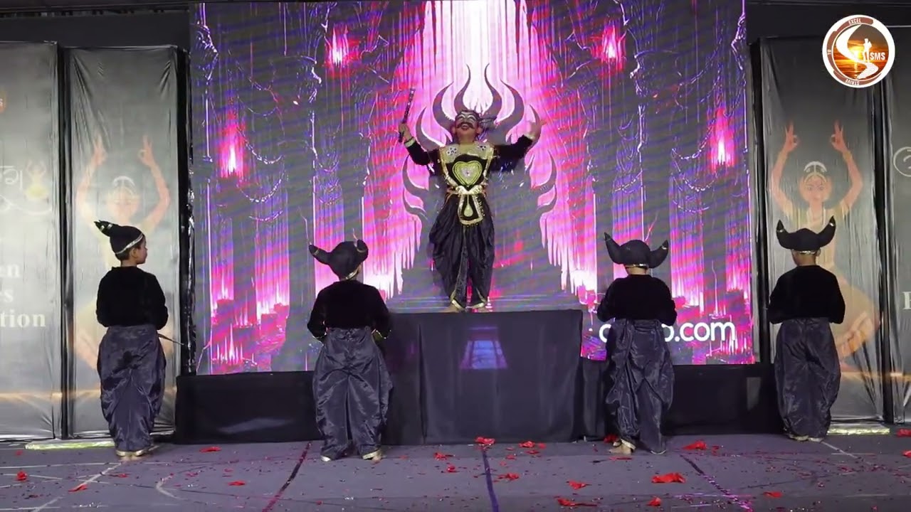 Dance Performance by Class I B on Devi Durga & Mahishasur Vadh