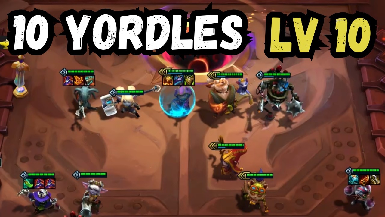 📌¡10 YORDLES ACTIVOS! 😱🔥 LA COMPO MÁS LOCA | en TFT SET 16