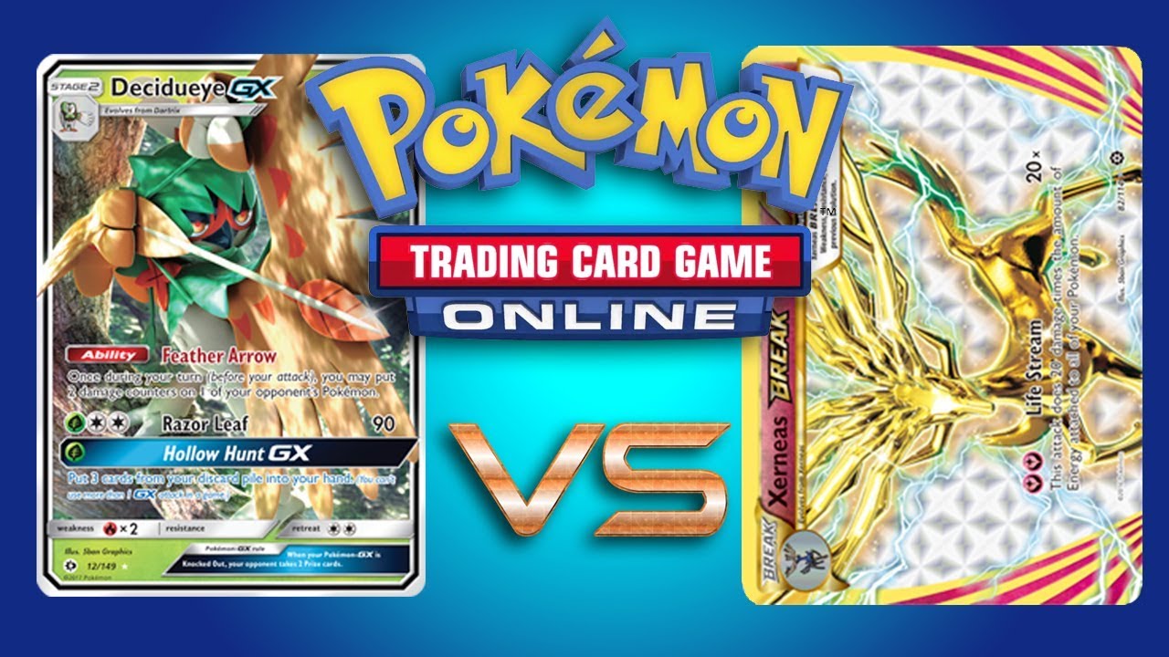 Decidueye GX / Ninetales GX vs Xerneas BREAK - Pokemon TCG Online Game Play  - YouTube