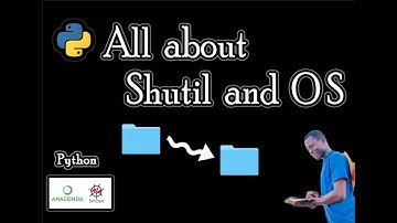 #python Shuttle and OS #libraries #create #folder #copy #move #files #datascience #data #anaconda