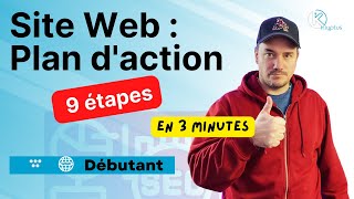 Comment faire un plan d'action pour créer son site internet grâce à 9 étapes à suivre