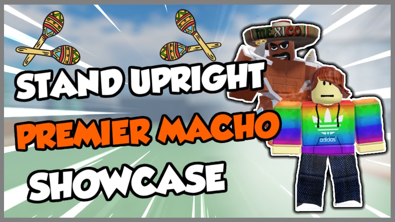 Premier Macho Showcase Stand Upright New jojo game! Stand Upright