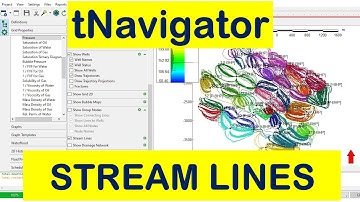 tNavigator 2: Stream Lines