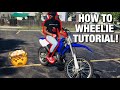 HOW TO WHEELIE A DIRT BIKE TUTORIAL! (YZ125)