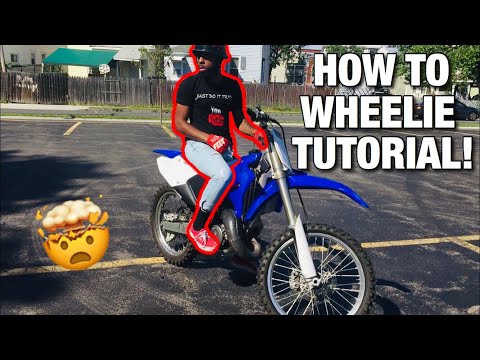 ダートバイクでホイールスタント！ (YZ125)