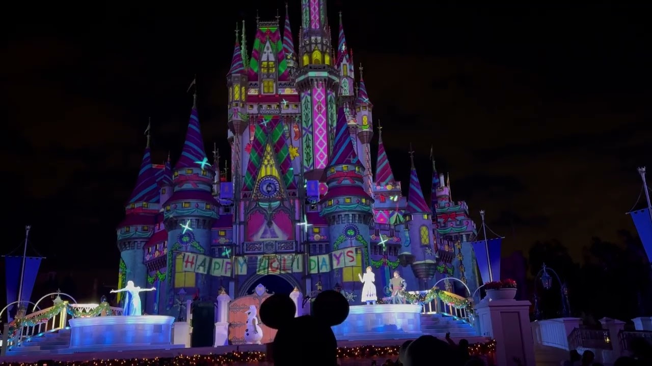 Magic Kingdom - Frozen Holiday Suprise - 12/17/2025 - 4k