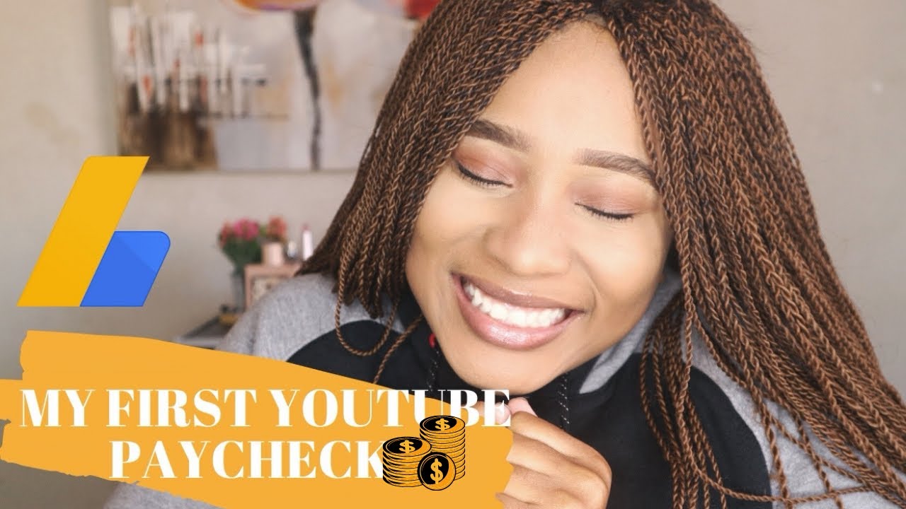 MY FIRST YOUTUBE PAYCHECK | BEING A SOUTH AFRICAN YOUTUBER | WHY YOU SHOULD START