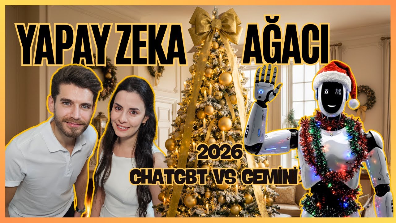 Yapay Zeka ile Yılbaşı Ağacımızı Kuruyoruz #gemini #chatgpt