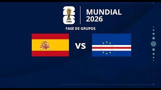 España vs Cabo Verde - EA Sports FC 26 - Xbox Series X (4k 60fps) #fc26