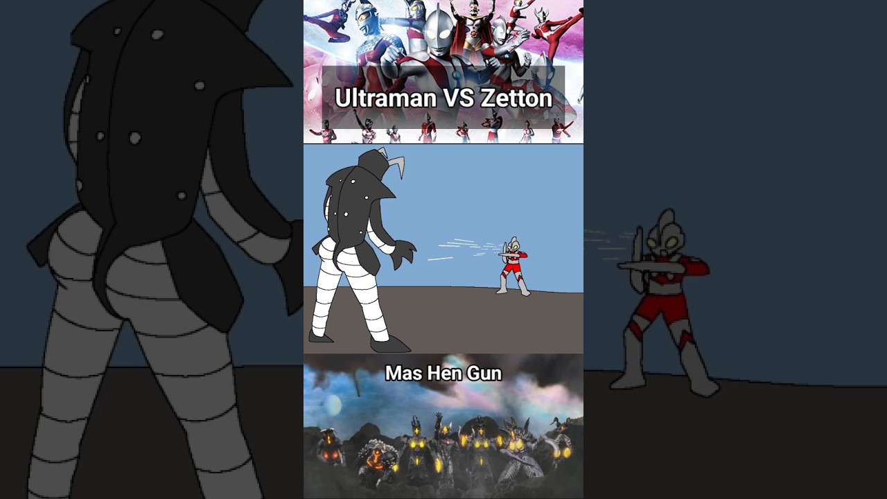 Zetton Play with Specium Ray🤣 