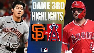 Los Angeles Angels vs San Francisco Giants Game 3rd Highlights | July 24,2026 - MLB screenshot 1