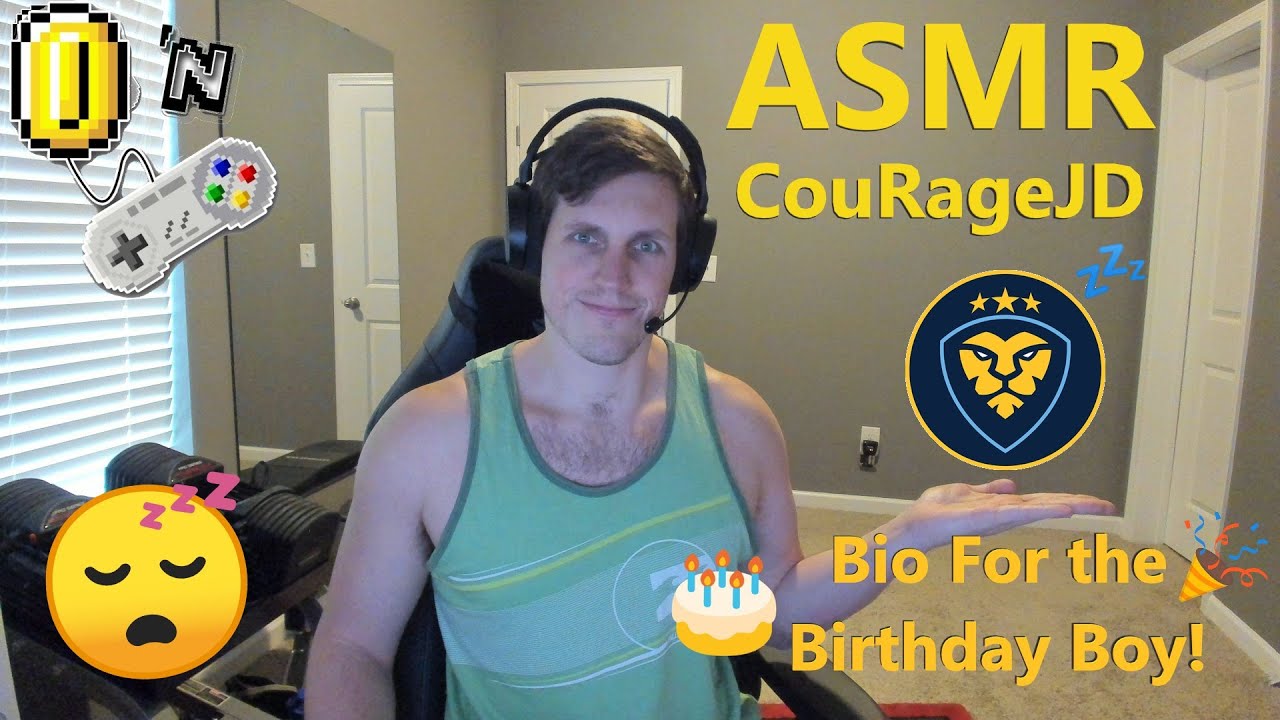 ASMR Streamer Biography | CouRageJD (Ramble)