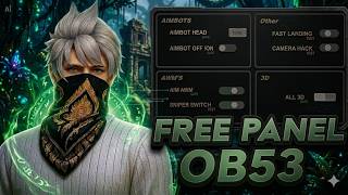 FREE FIRE PC PANEL OB53 🎯 AIMBOT RAGE PANEL | EVERY DAY FREE PANEL FOR ALL SERVER SAFE