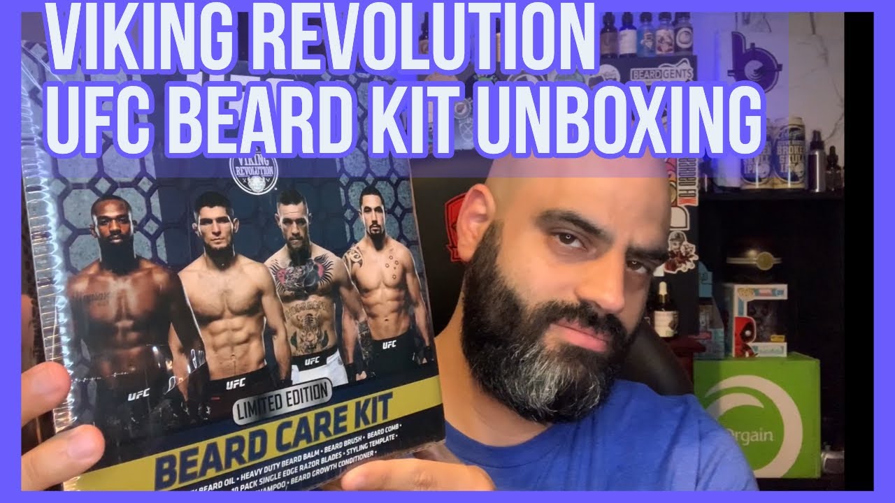 Viking Revolution UFC Beard Care Kit Unboxing - YouTube