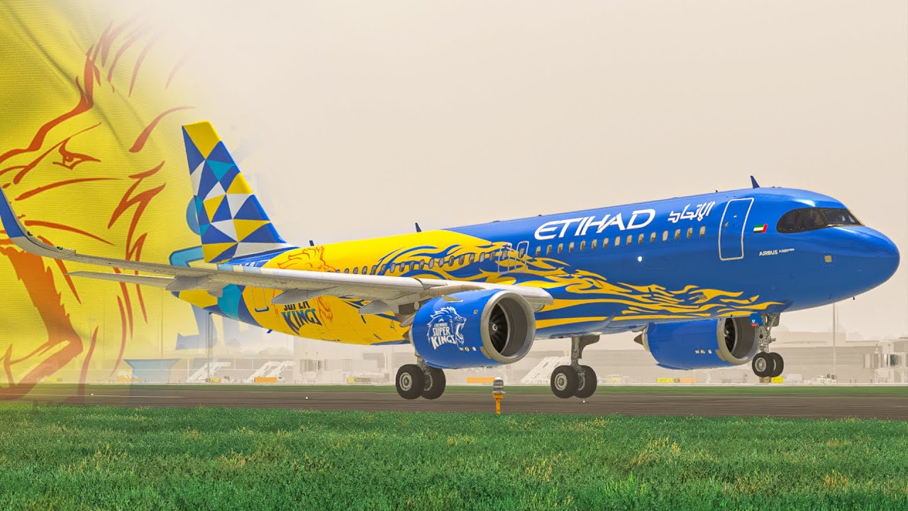 CSK ETIHAD SPECIAL FLIGHT🔥😮FLIGHT SIMULATOR GAMEPLAY Tom Gaming - YouTube