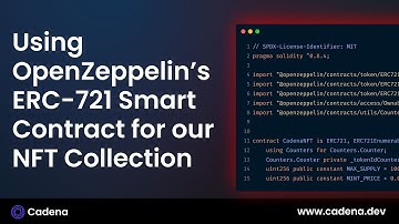 Using OpenZeppelin’s ERC-721 Smart Contract for our NFT Collection