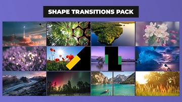 Shape Transitions Pack After Effect Template