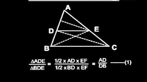Geometry basic proportionality theorem