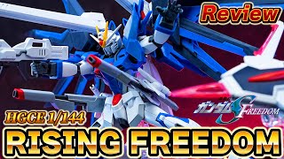 HGCE1/144 RISING FREEDOM GUNDAM （seed freefom）Review！（BANDAI /Gunpla）